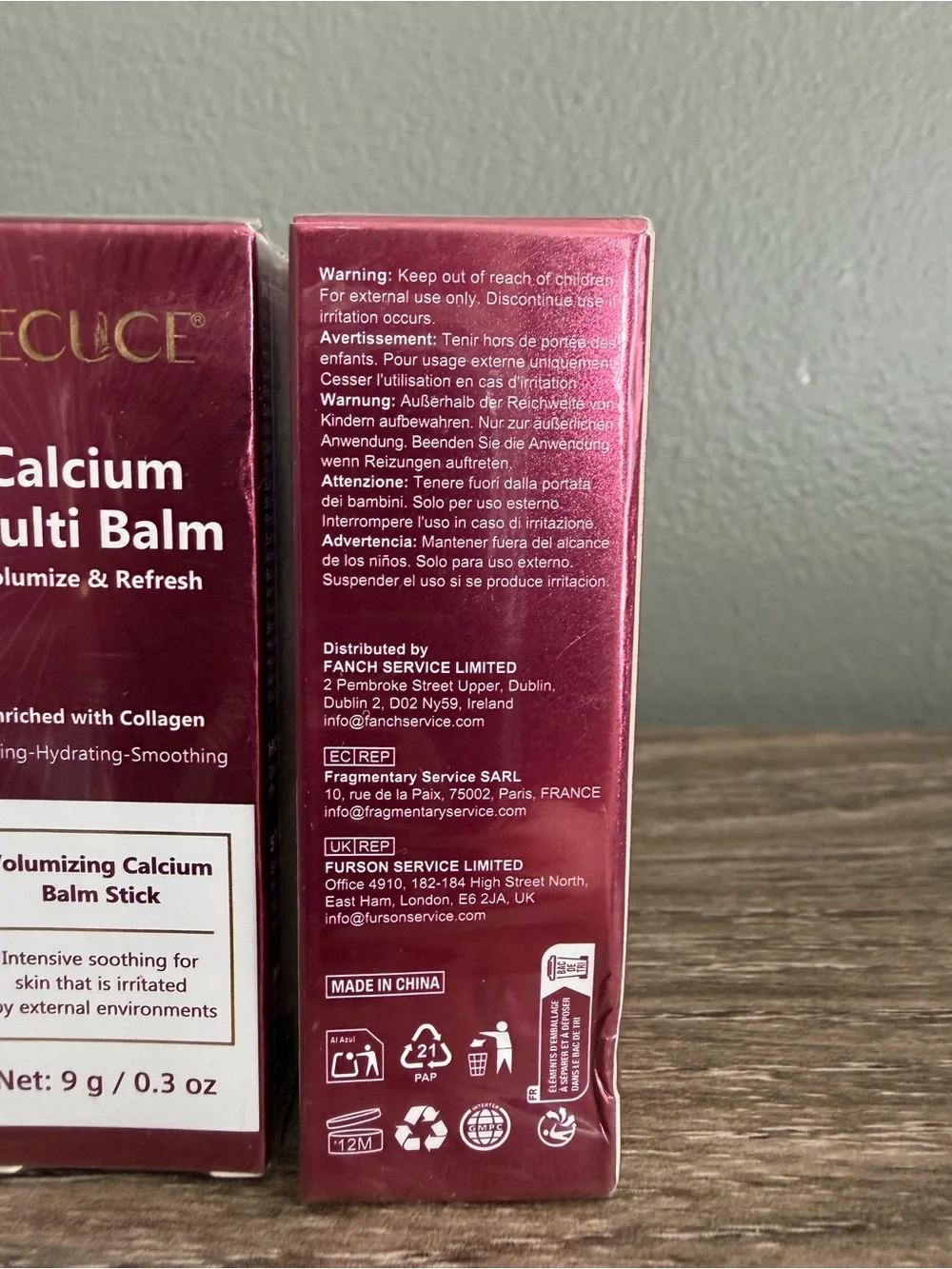 Calcium Multi Balm - 2 Volumizing Calcium Balm Sticks